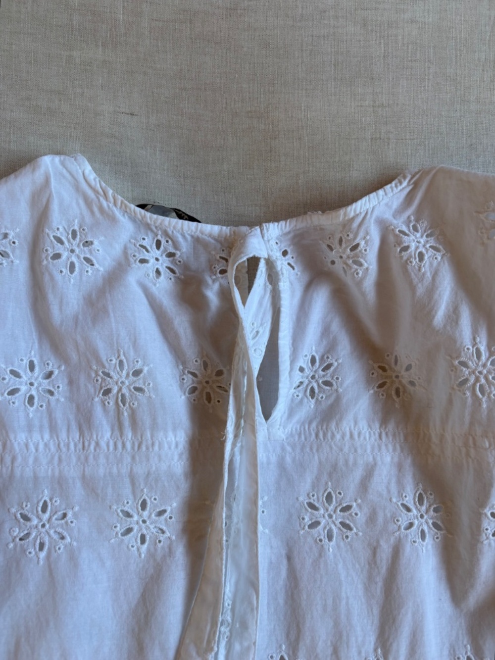 Madewell Cotton Eyelet Top - Picture 5 of 6
